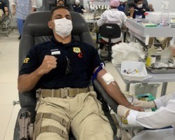 Polícia Rodoviária Federal realiza campanha de doação de sangue no Piauí