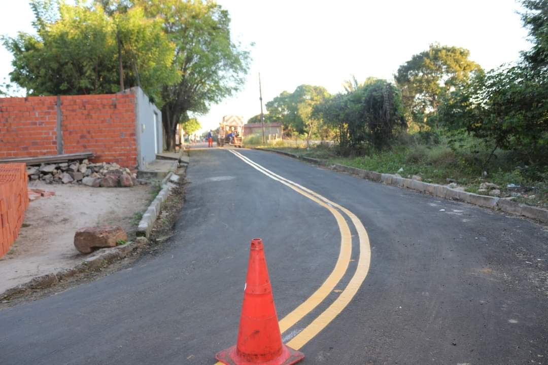 Ruas de Monsenhor Gil recebem sinalização horizontal  - Imagem 3