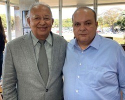 Ibaneis Rocha recebe Dr Pessoa em Brasília. O prefeito quer apoio! Vídeos!
