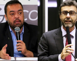 Claudio Castro avança e tem 25% dos votos, contra 19% de Marcelo Freixo