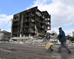 Guerra na Ucrânia: região da capital, Kiev, é atingida por mísseis russos