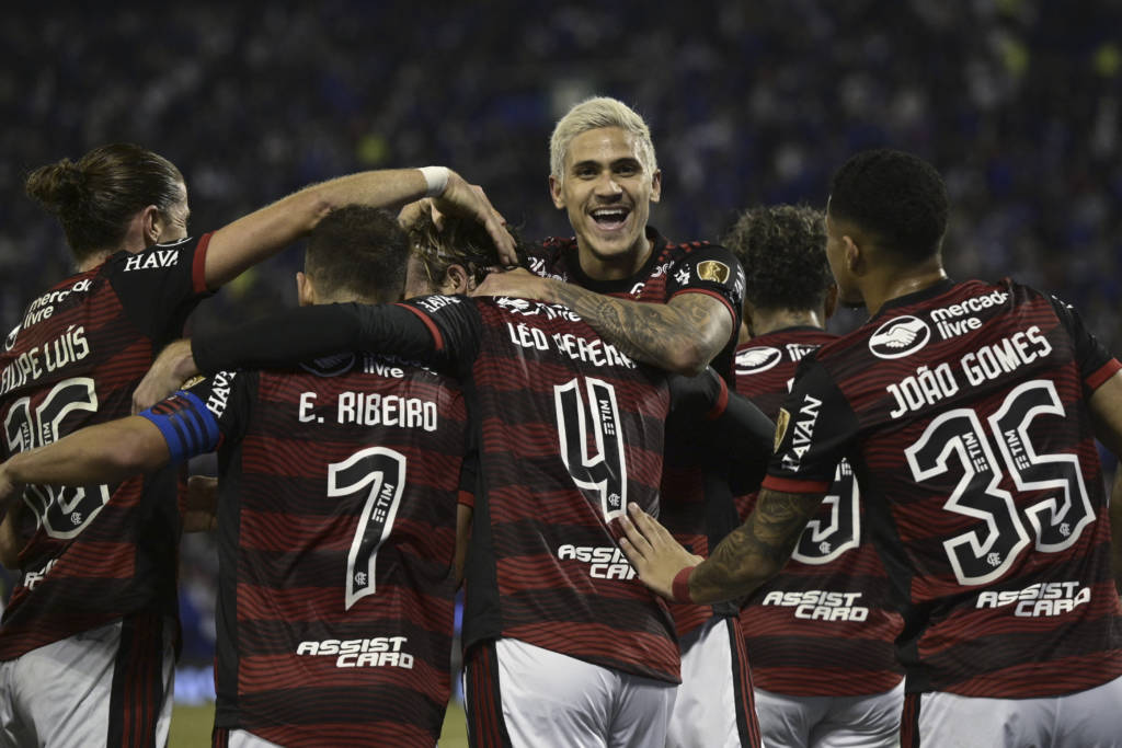 Flamengo atropela o Vélez e se aproxima da final da Libertadores Foto: Juan Mabromata-AFP