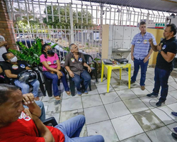 Agentes de saúde e endemias manifestam apoio à reeleição de Fábio Abreu