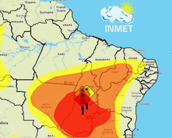 Situação de risco: Alertas atingem grande parte do Piauí pela baixa umidade