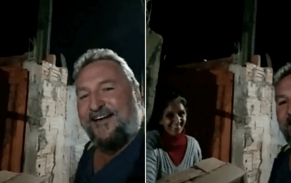 Empresário de Itapeva viraliza ao dizer em vídeo que vai parar de entregar marmitas a petista (Foto: Reprodução)