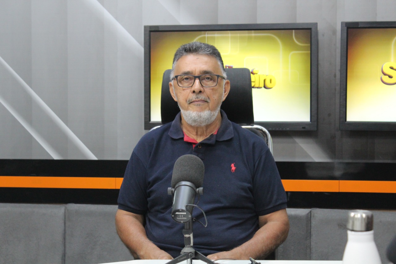 Candidato a governador pelo PSTU, Geraldo  Carvalho (Raissa Morais)