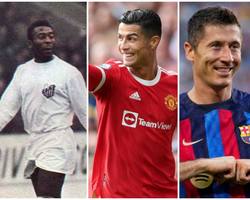Pelé, Cristiano Ronaldo e mais: maiores artilheiros na história do futebol