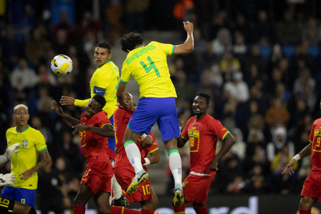 Brasil vence Gana por 3 a 0 em penúltimo amistoso antes da Copa do Mundo (Foto: Lucas Figueiredo/ CBF)Brasil vence Gana por 3 a 0 em penúltimo amistoso antes da Copa do Mundo (Foto: Lucas Figueiredo/ CBF)