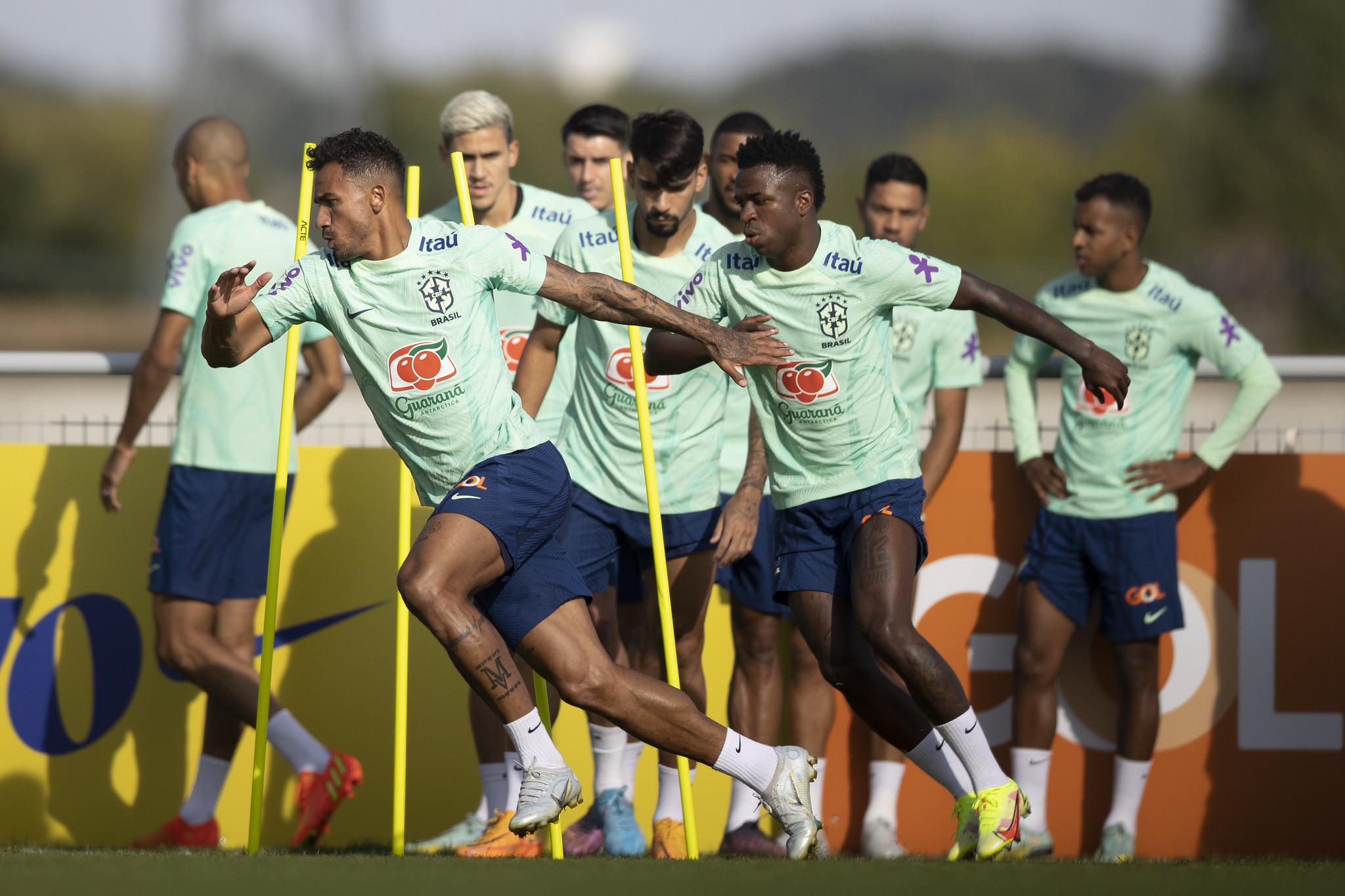 Seleção realizou último treino visando o duelo contra Gana nesta sexta-feira. (Foto:  Lucas Figueiredo/CBF )