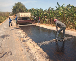 Obra em rodovia contribui para escoamento da produção no Entre Rios