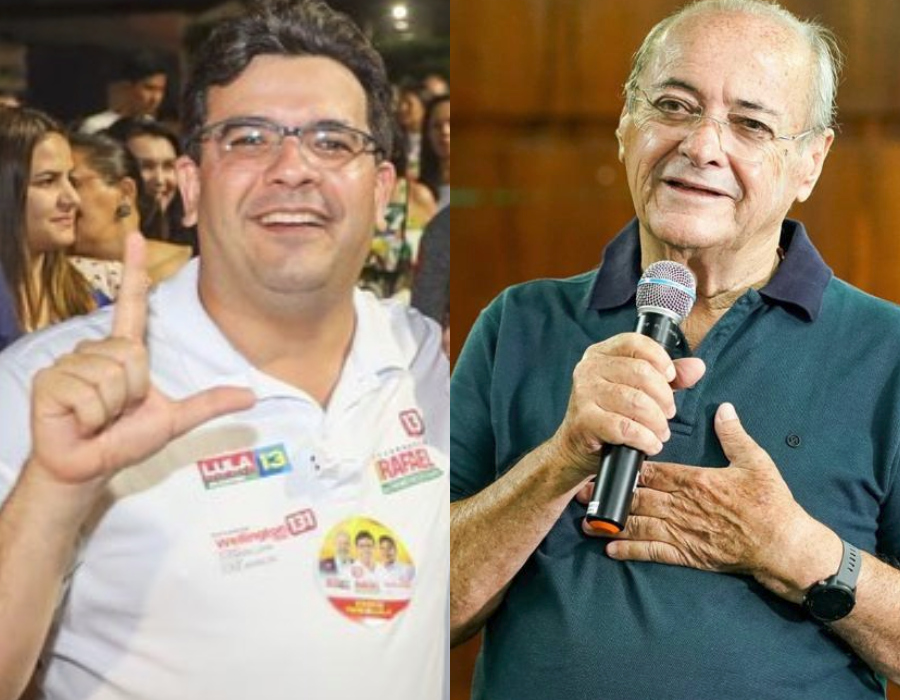 Rafael Fonteles e Silvio Mendes polarizam a disputa (Foto: Reprodução)