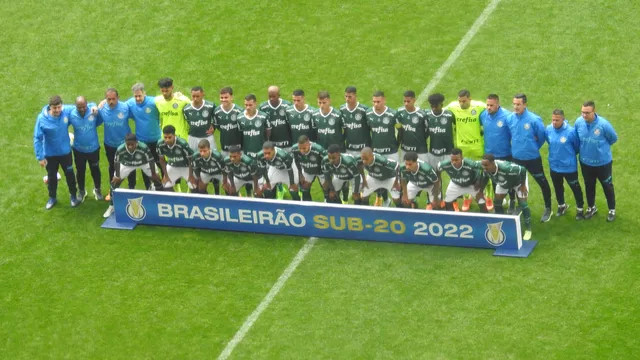 Time do Palmeiras que disputou a final - Felipe Zito