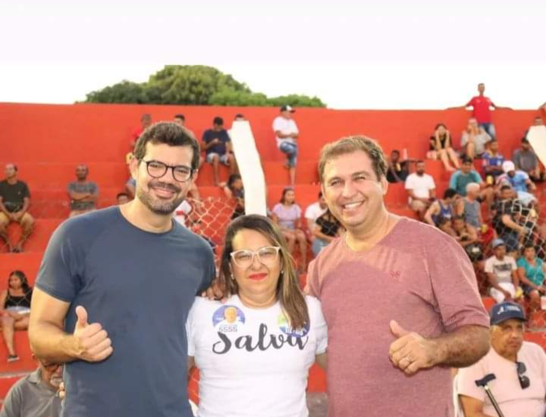 Prefeito João Luiz e vice Evandro Abreu na abertura do Municipal 2022 - Imagem 7