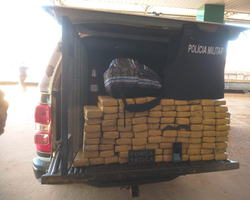 Homem é preso transportando 99 tabletes de maconha em ônibus no Piauí