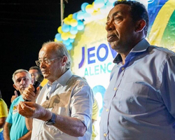 Sílvio Mendes, Iracema e Joel recebem demonstrações de apoio de eleitores