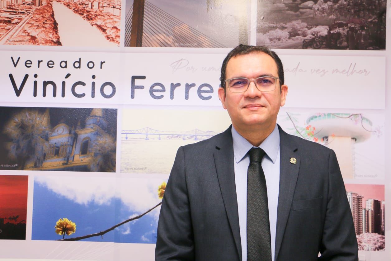 Vereador Vinício Ferreira é autor do Projeto de Lei 