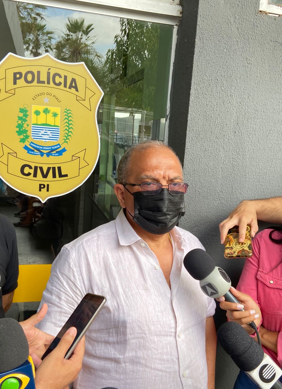 Delegado Francisco Costa, o Baretta, afirmou que DHPP vai investigar o crime - Foto: Matheus Oliveira/Meio Norte