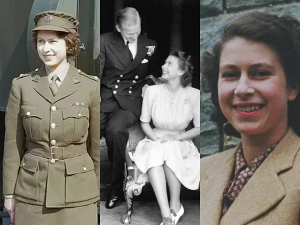 Veja imagens raras e históricas da Rainha Elizabeth II