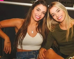 Irmã gêmea de Key Alves é atleta e noiva de jogador do Palmeiras