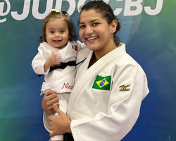 Filha de judoca Sarah Menezes é internada após sofrer queimadura de 2° grau