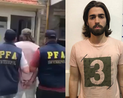 Vídeo mostra momento em que estuprador Marcos Vitor é preso na Argentina