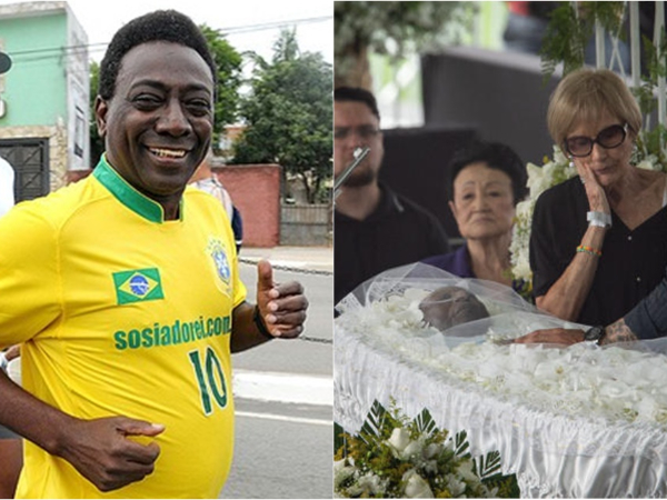 Velório de Pelé: Sósia do Rei se emociona: 'Gratidão enorme por ele'