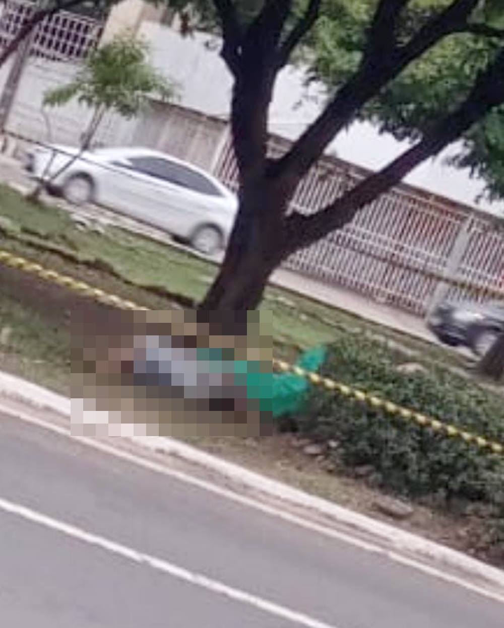 Morador em situação de rua é encontrado morto no balão do São Cristóvão - Imagem: Reprodução/WhatsApp