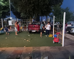 Criança morre após ser atropelada em playground de condomínio em Timon