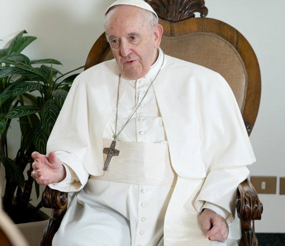 Homossexualidade não é crime, mas é pecado, diz papa Francisco - Foto: Reprodução/Vatican News