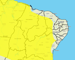Chuvas intensas estão previstas para quase todo o Piauí; veja cidades!