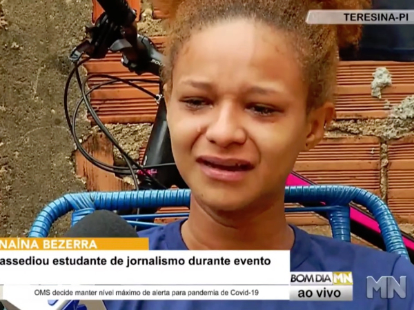 Amiga de Janaína diz que acusado já assediou a jovem em outra festa na UFPI