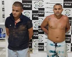 Policia de Luzilândia recaptura dois fugitivos da Penitenciária de Parnaíba