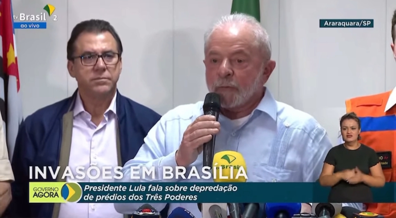 Lula declarou que quer que os responsáveis sejam punidos - Foto: Reprodução