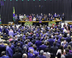 Dez deputados federais do Piauí fazem o juramento e tomam posse na Câmara