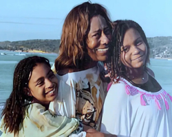 Glória Maria deixa 2 filhas adolescentes; meninas foram adotadas em 2009