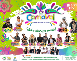 Prefeitura divulga bandas para o Carnaval 2023