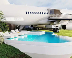 Homem transforma Boeing 737 em um hotel de luxo com diária de R$36 mil
