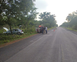 Idoso morre após veículo colidir contra árvore na BR-343, em Floriano