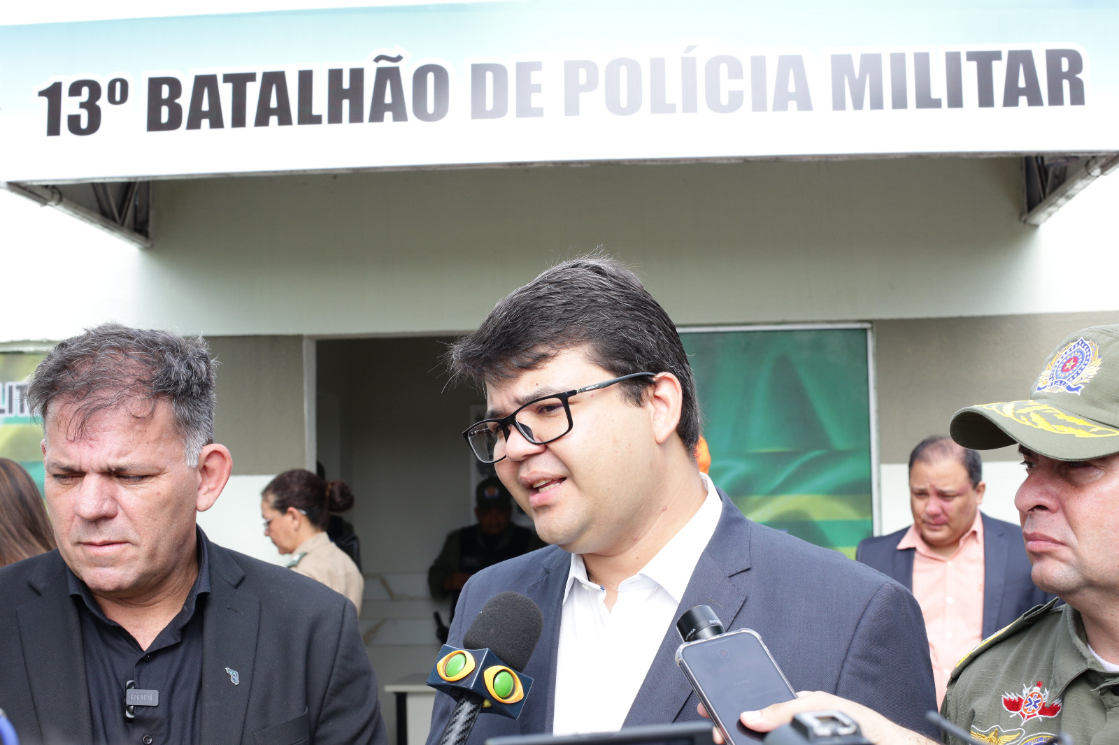 Chico Lucas aponta esforço do Estado para ampliar efetivo (Foto: Régis Falcão)
