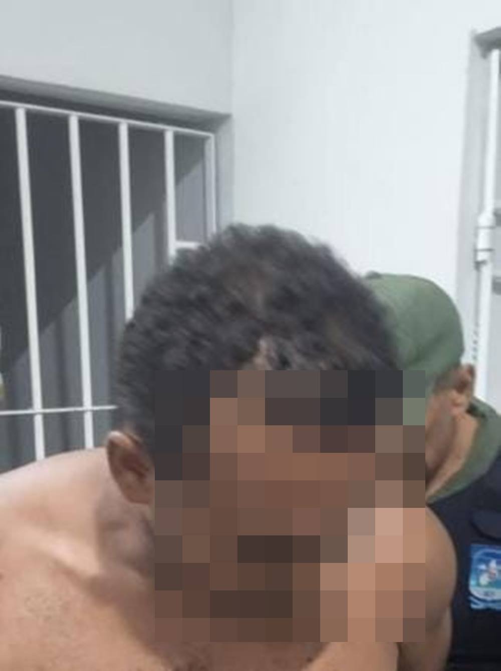 PM prende suspeito de tentar estuprar a enteada em São Raimundo Nonato - Foto: Divulgação/PM
