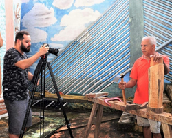 Filme sobre Mestre Pascoal reforça o Piauí como polo da arte santeira