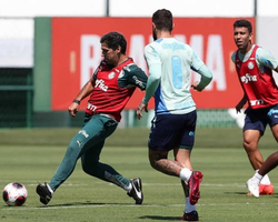 Com dúvida no ataque, Palmeiras fecha preparação para encarar o Ituano