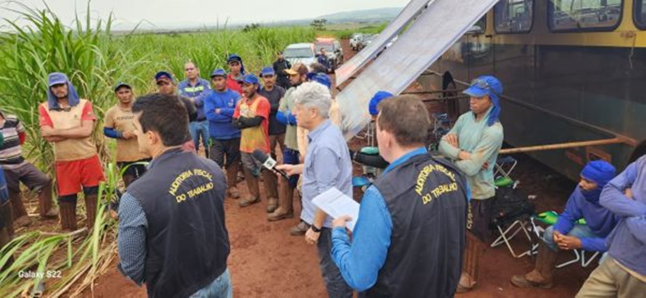 MPT resgata 117 trabalhadores piauienses em fazenda de cana de açúcar - Foto: Divulgação/MPTMPT resgata 117 trabalhadores piauienses em fazenda de cana de açúcar - Foto: Divulgação/MPT