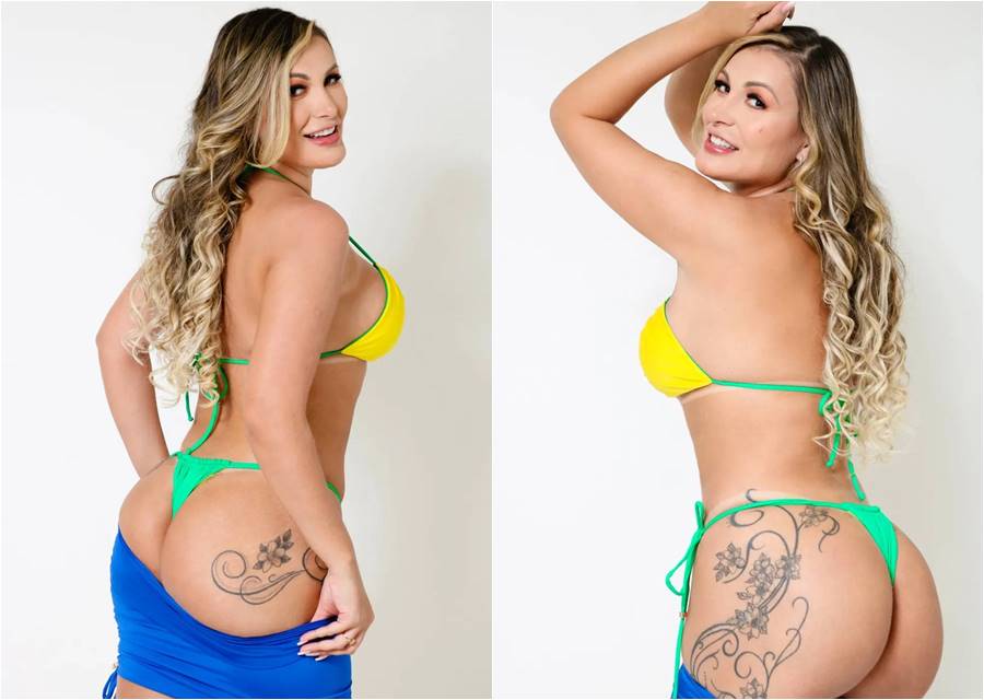  Andressa Urach mostra tatuagem no bumbum para promover concurso - Imagem 2