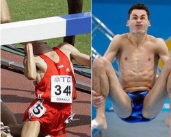 Essas fotos de esportes na hora certa deveriam ganhar uma medalha de ouro