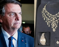 Bolsonaro diz que joias iriam para 'acervo': 'Onde vou arranjar R$ 8 mi?'