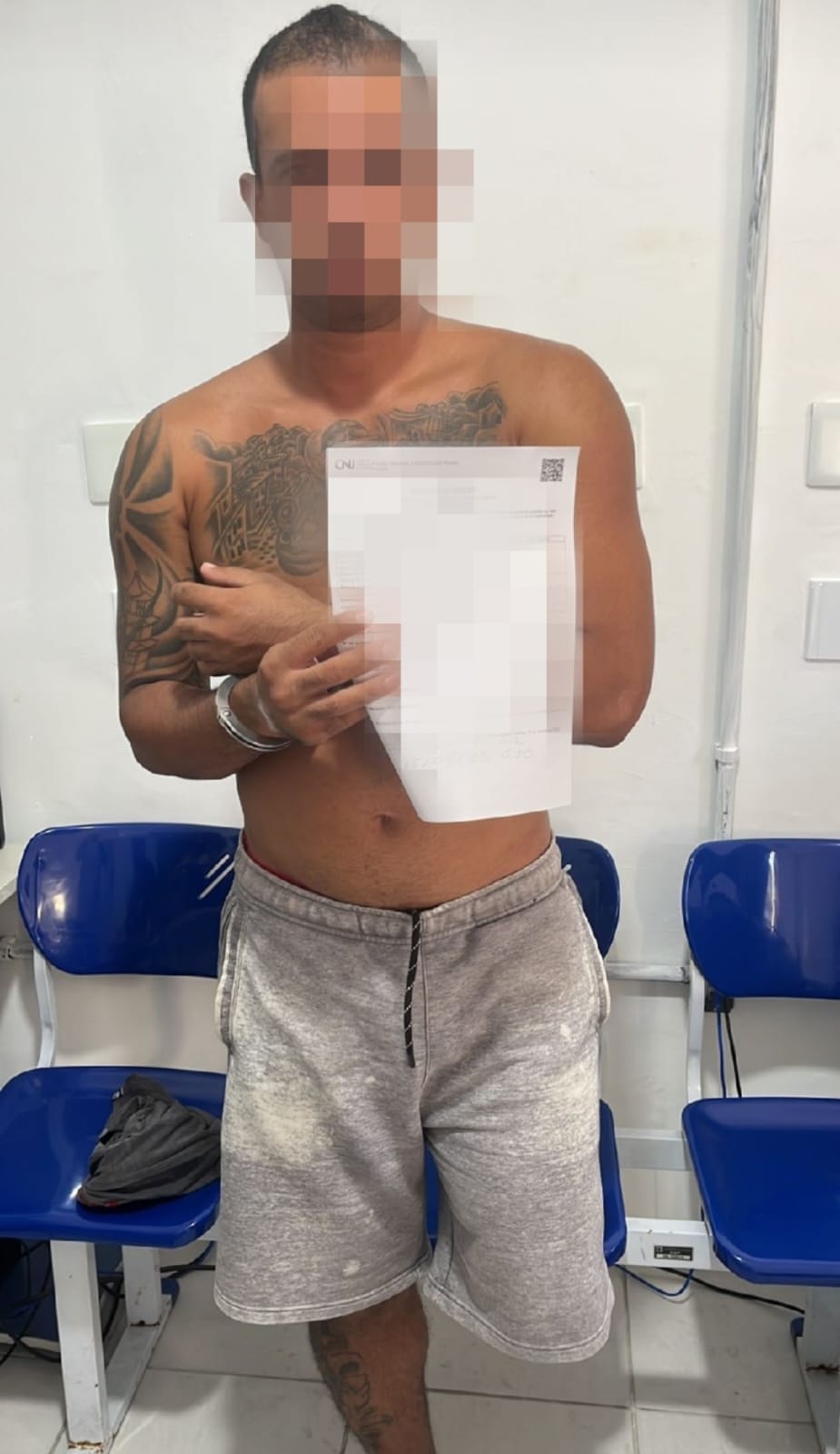 Foragido da Justiça do Tocantins é preso em Teresina Foto: Ascom- PCPI
