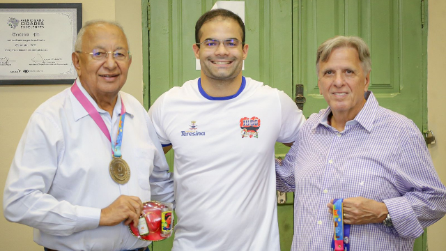 Dr. Pessoa recibe al bicampeón panamericano de judo |  Piauí